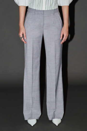 Merino Wool Tailored Trousers
