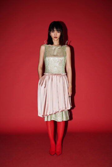 Sequined Bubble Midi Dress